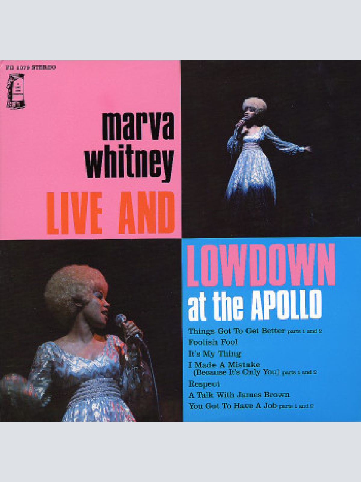 Vinyl / Marva Whitney - Live And Lowdown At The Apollo
