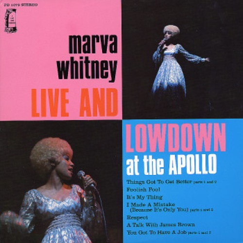 Vinyl / Marva Whitney - Live And Lowdown At The Apollo