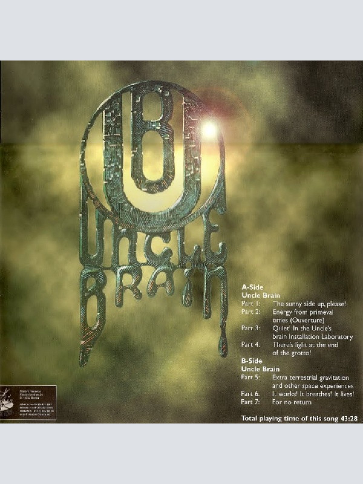 Vinyl / Uncle Brain - Uncle Brain