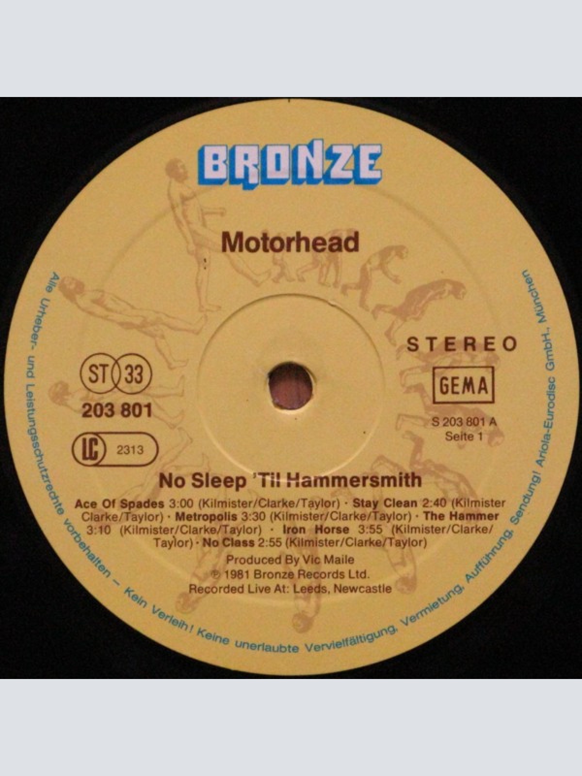 Vinyl / Motörhead - No Sleep 'til Hammersmith