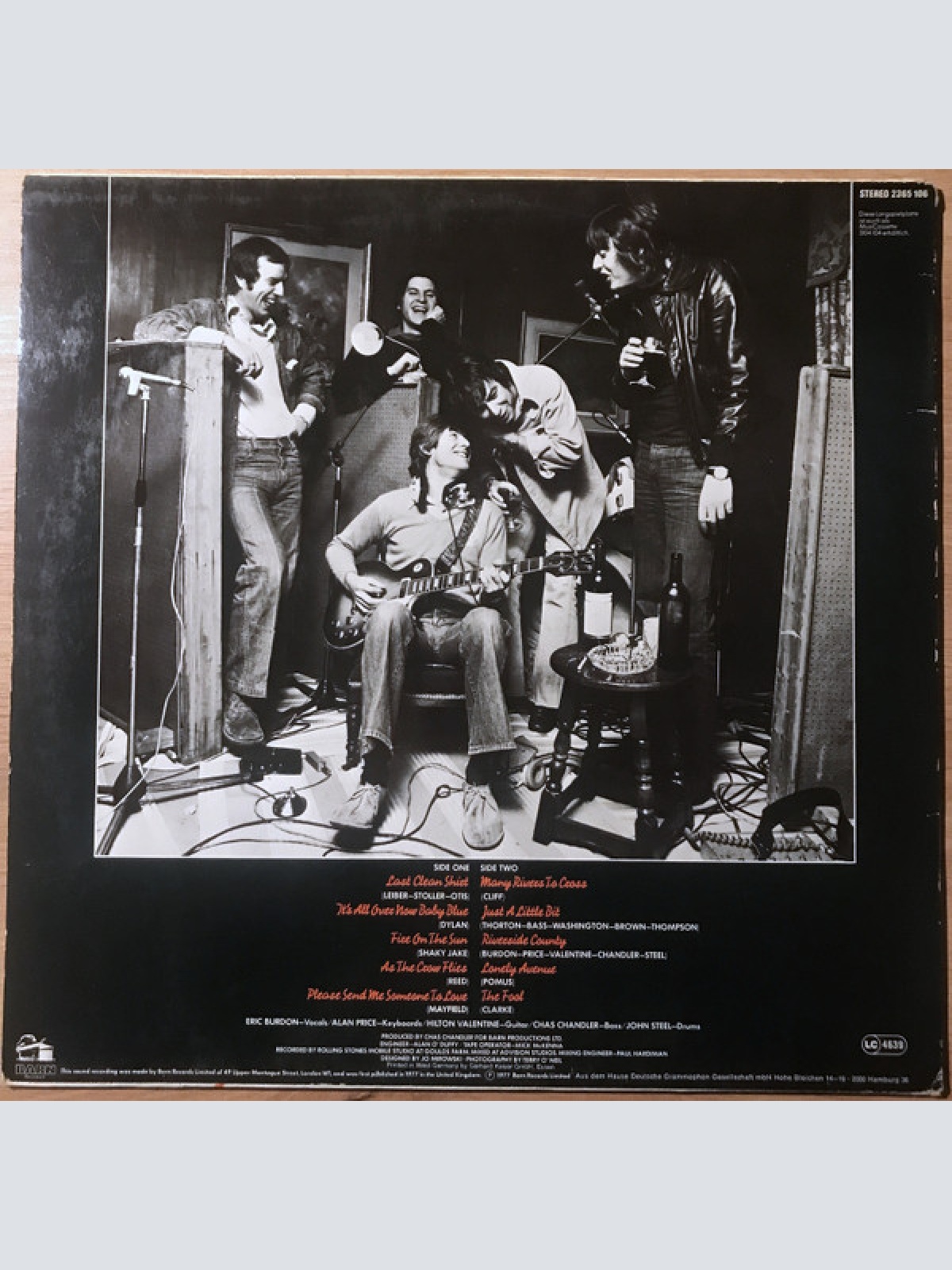 Vinyl / The Original Animals* - Before We Were So Rudely Interrupted