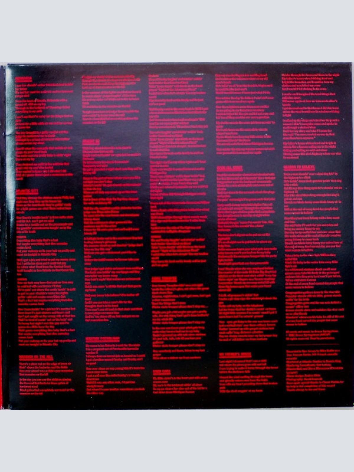 Vinyl / Bruce Springsteen - Nebraska