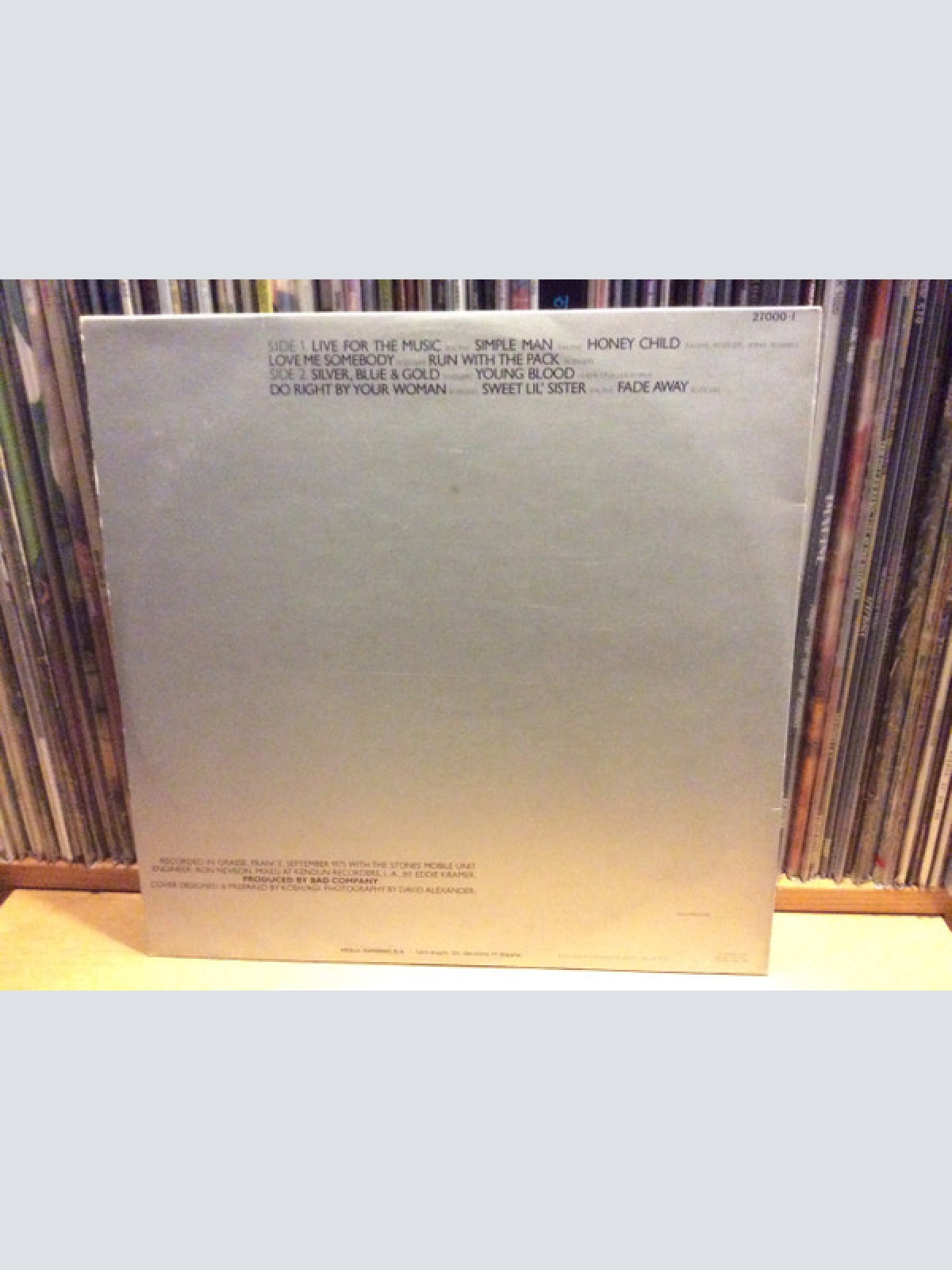 Vinyl / Bad Company (3) - Run With The Pack