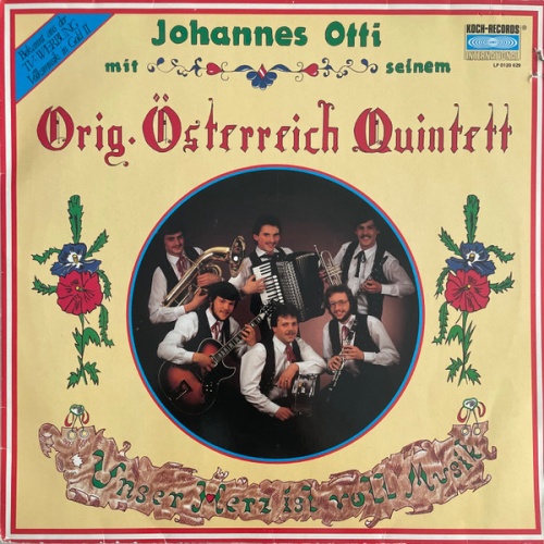 Vinyl / Johannes Otti & Sein Österreich Quintett - Unser Herz Ist Voller Musik