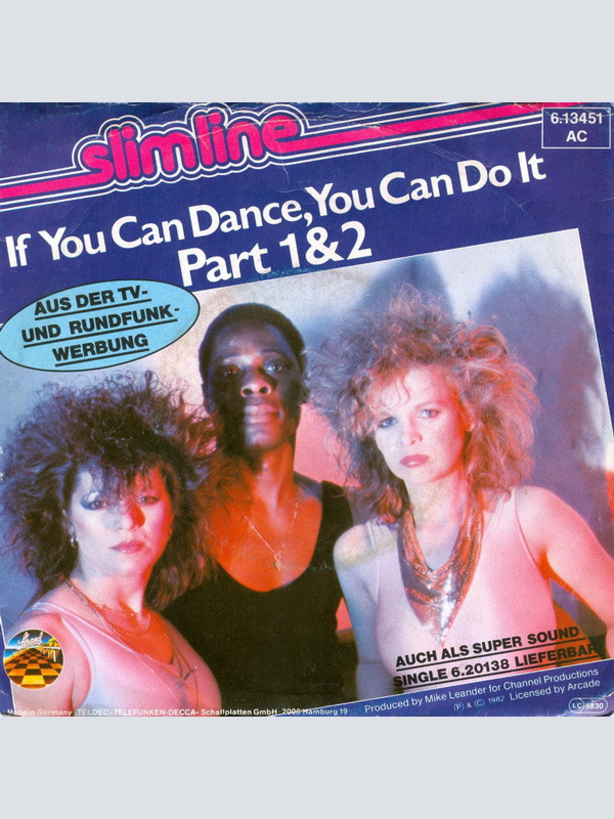 Vinyl / Slimline - If You Can Dance, You Can Do It Part 1&2