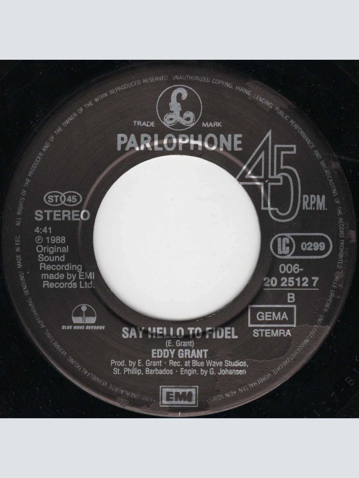 Vinyl / Eddy Grant - Gimme Hope Jo'Anna