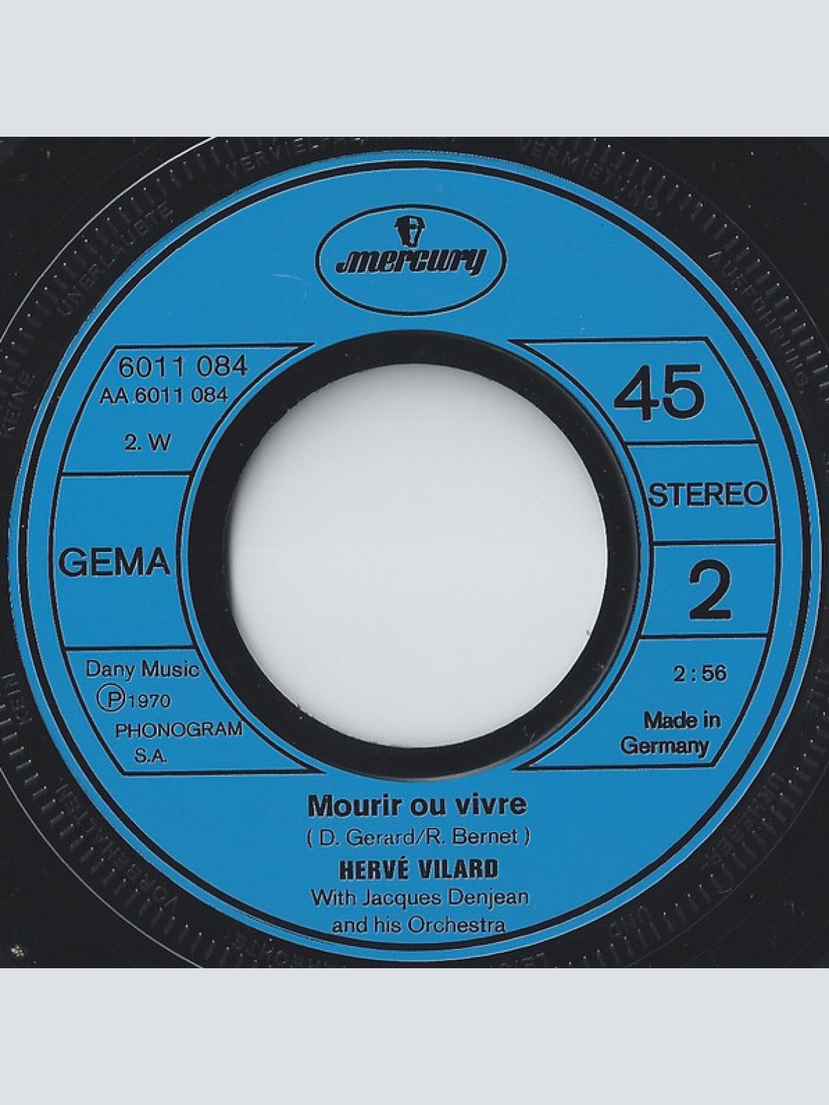 Vinyl / Herve Vilard* - Capri C'est Fini