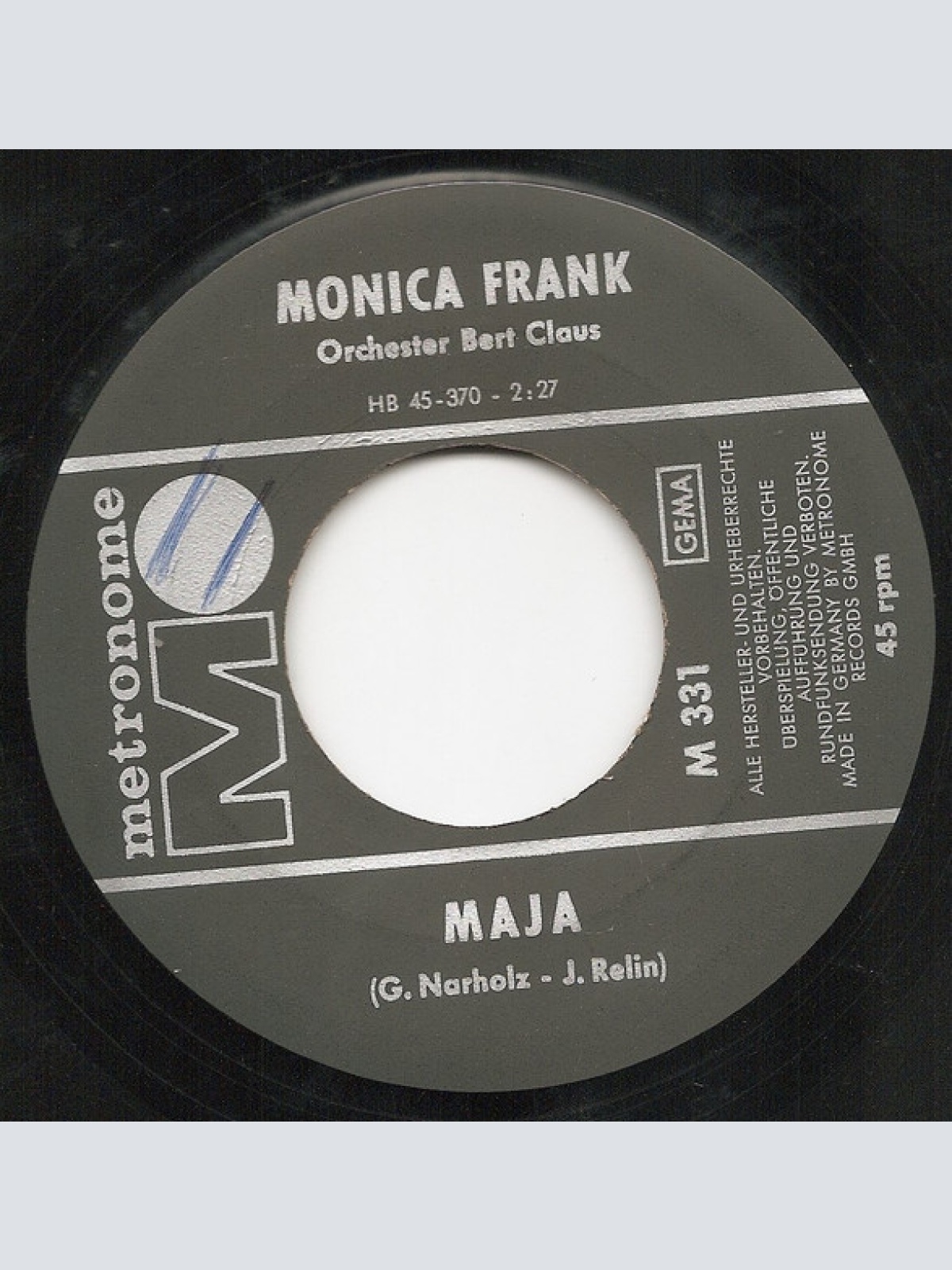 Vinyl / Monica Frank - Maja