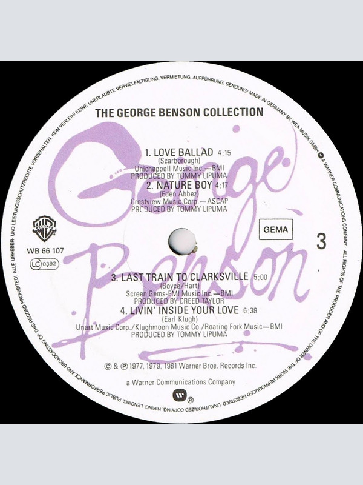 Vinyl / George Benson - The George Benson Collection