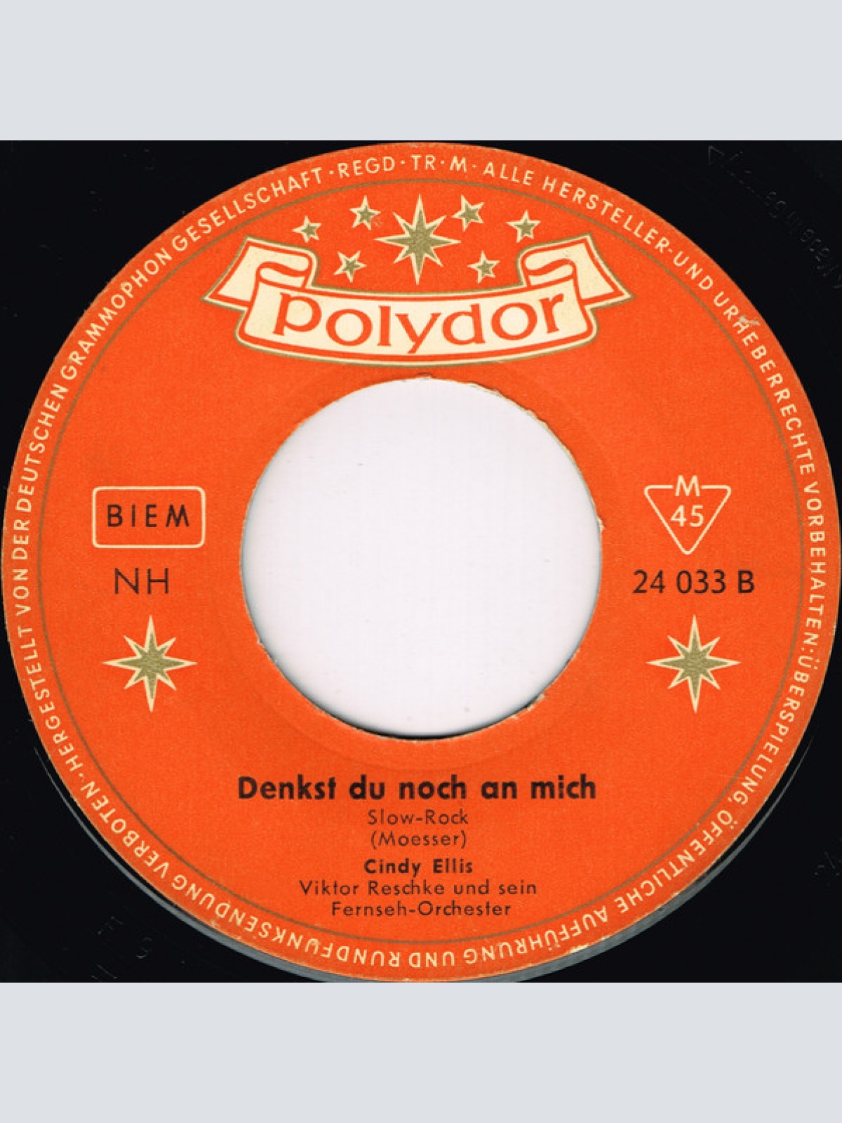 Vinyl / Cindy Ellis - Nicht Ein Einziges Mal