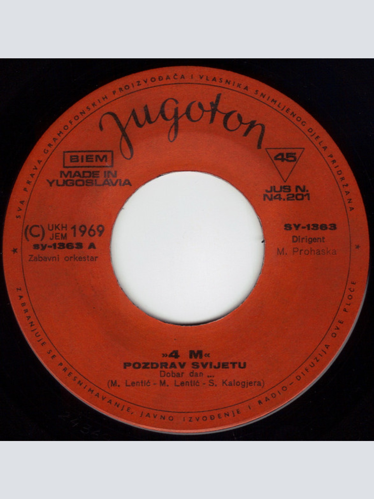 Vinyl / 4M* - Pozdrav Svijetu (Dobar Dan)