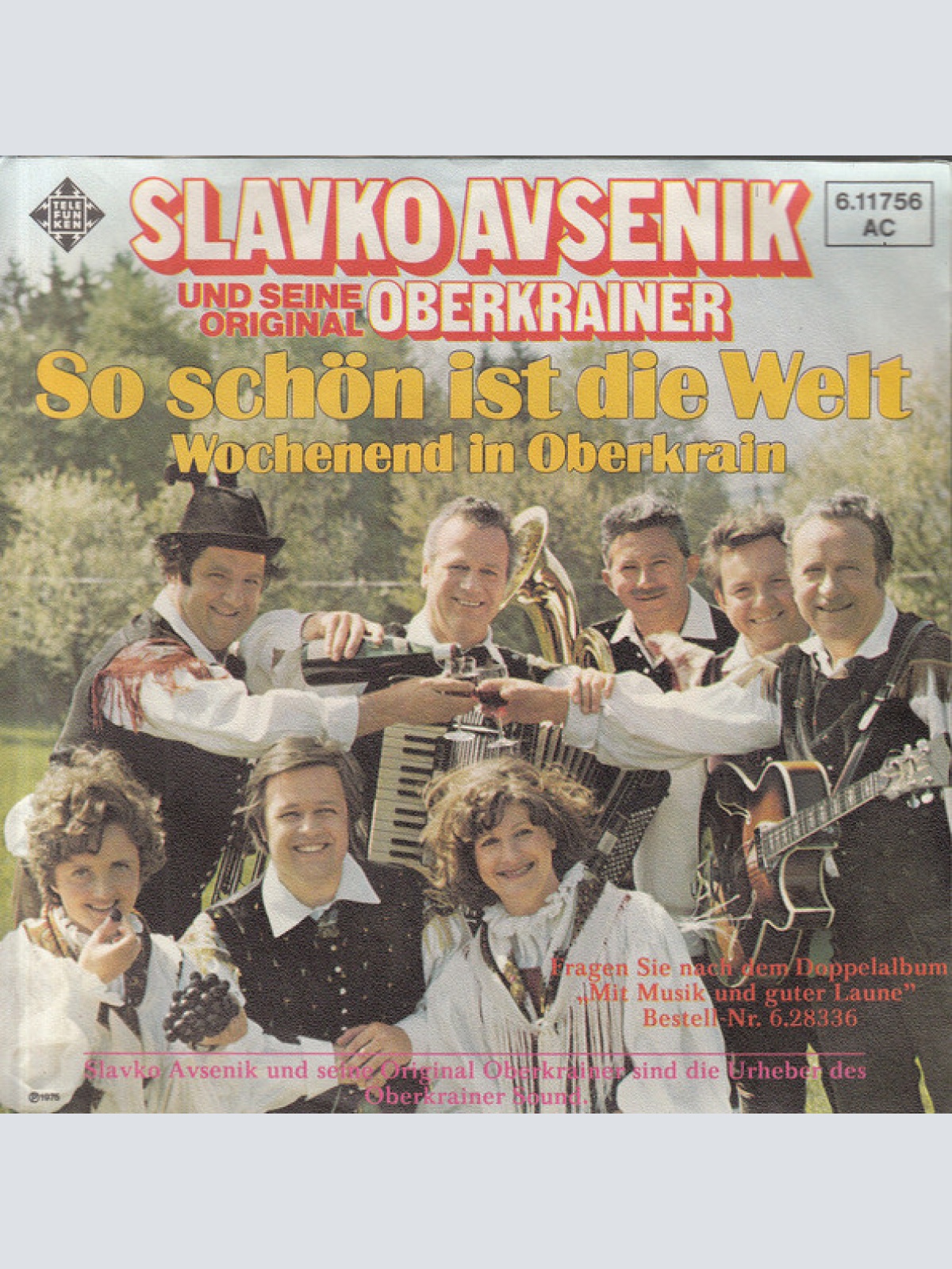 Vinyl / Slavko Avsenik Und Seine Original Oberkrainer - So Schön Ist Die Welt