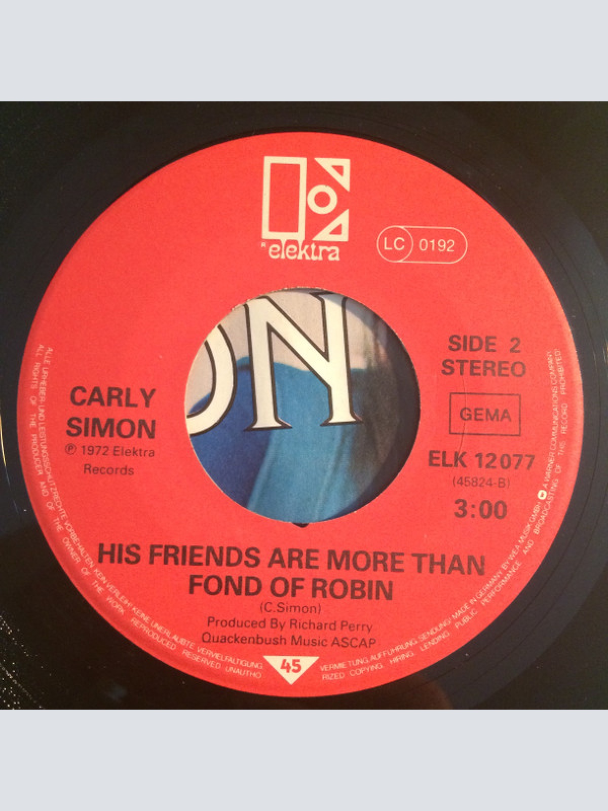 Vinyl / Carly Simon - You're So Vain