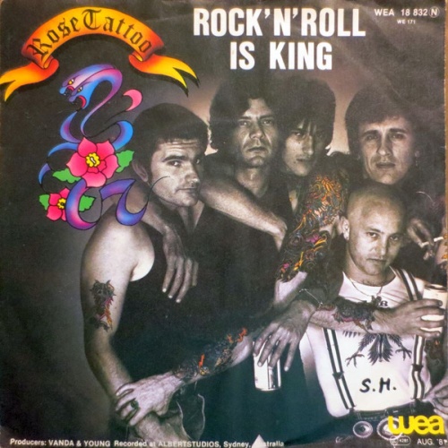 Vinyl / Rose Tattoo - Rock 'N' Roll Is King