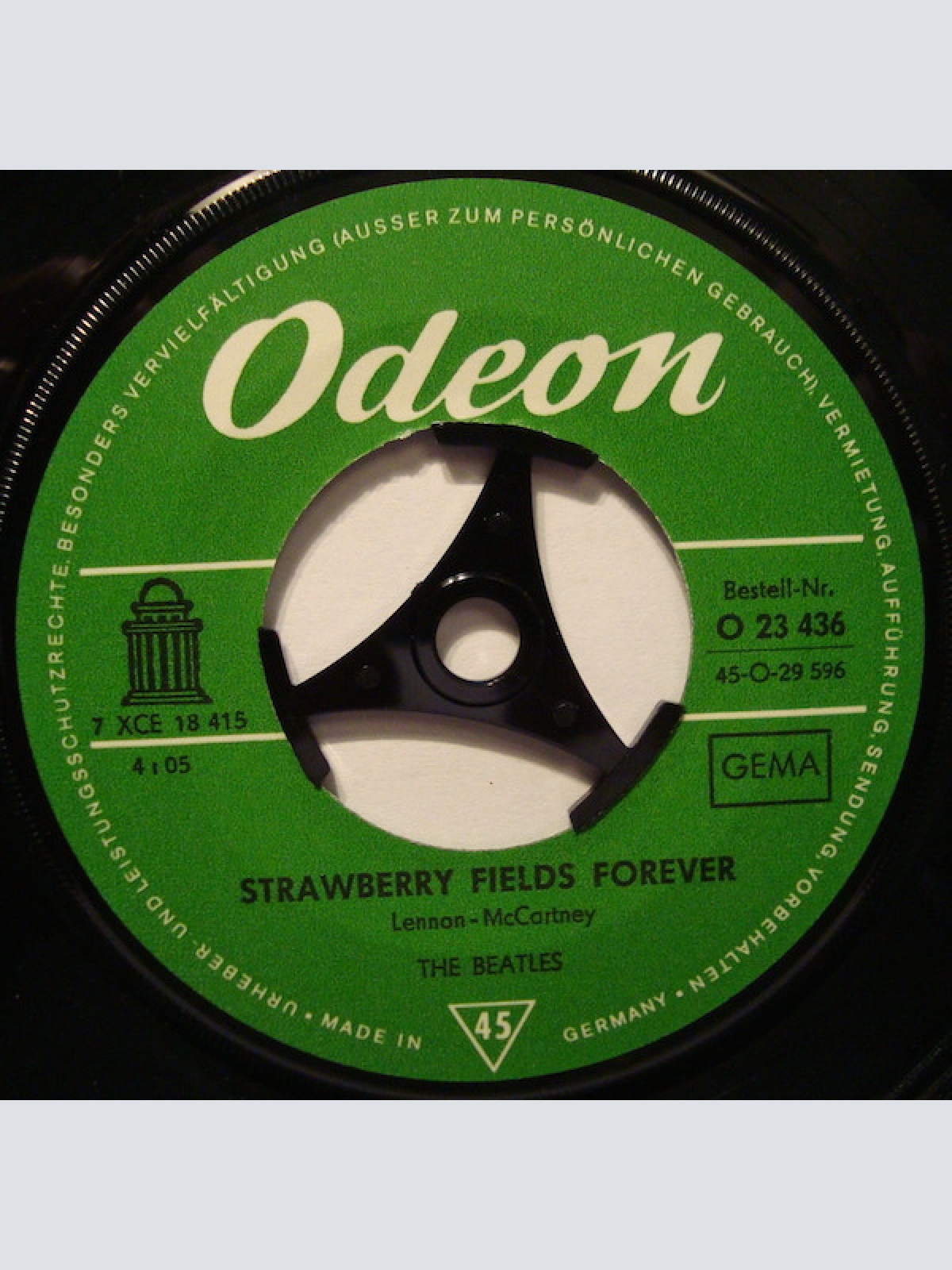 Vinyl / The Beatles - Strawberry Fields Forever / Penny Lane