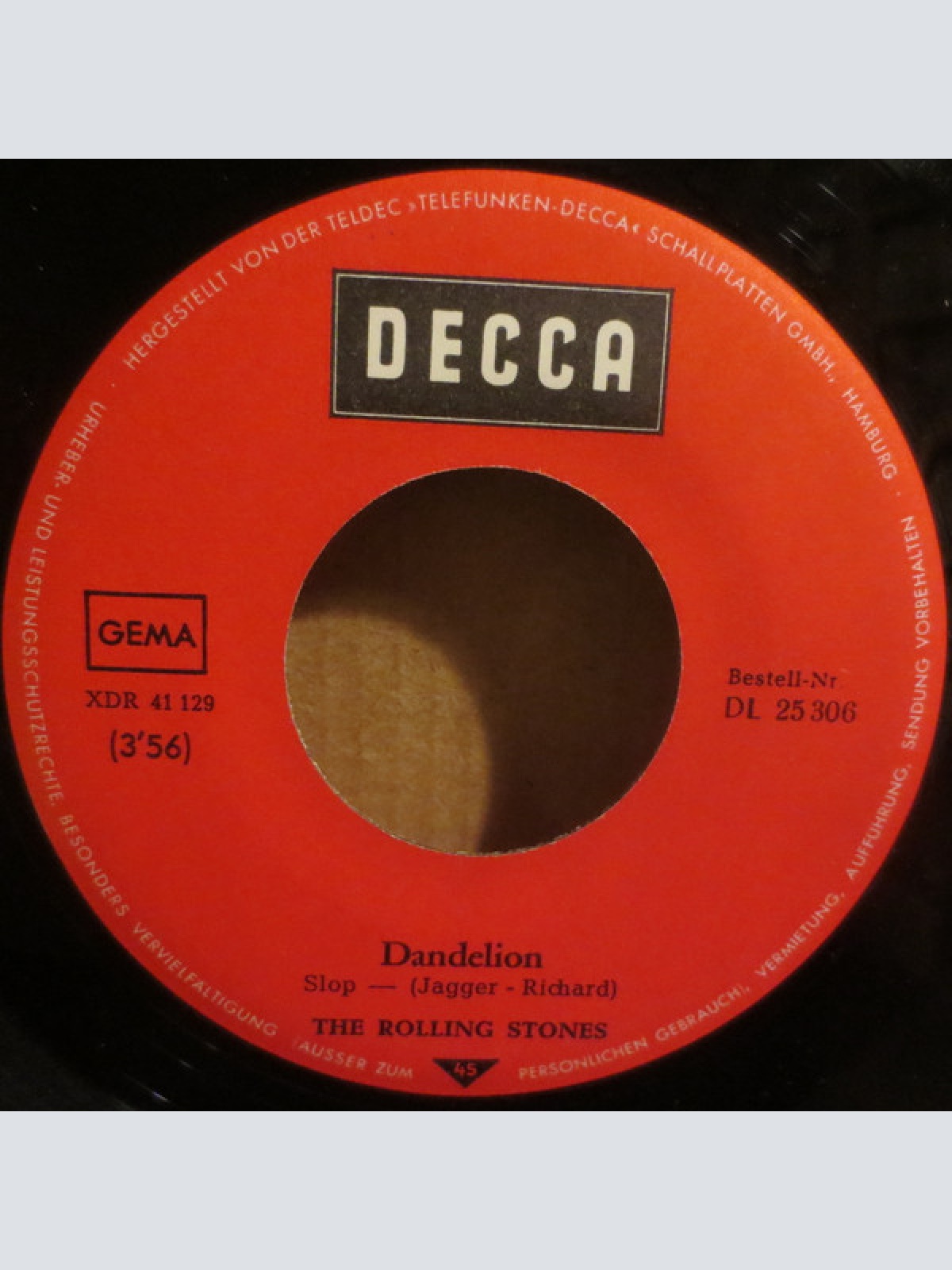 Vinyl / The Rolling Stones - We Love You / Dandelion