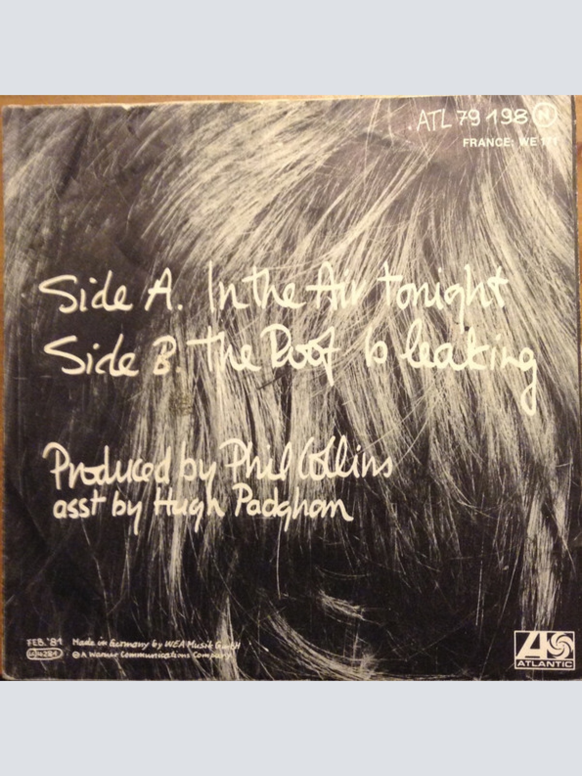 Vinyl / Phil Collins - In The Air Tonight