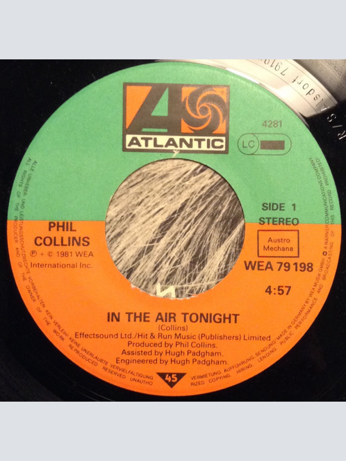 Vinyl / Phil Collins - In The Air Tonight