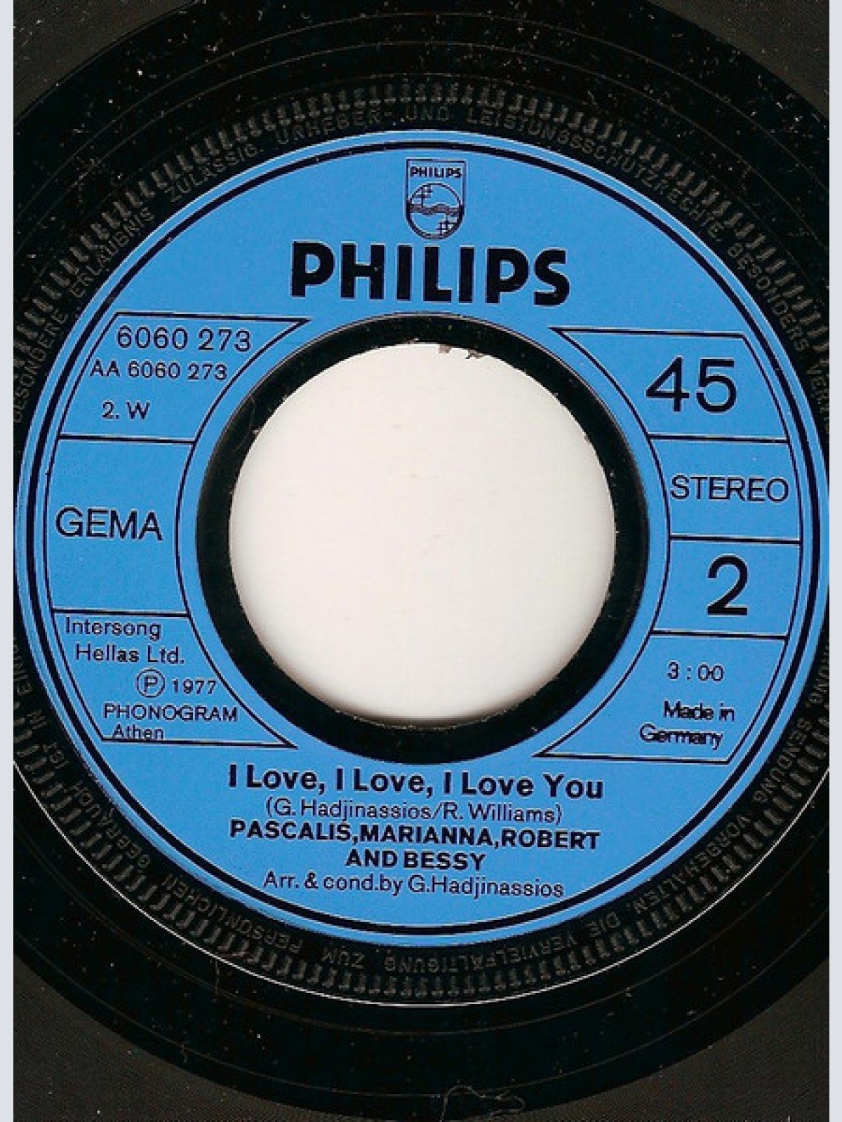 Vinyl / Pascalis*, Marianna*, Robert* And Bessy* - Mathema Solfege