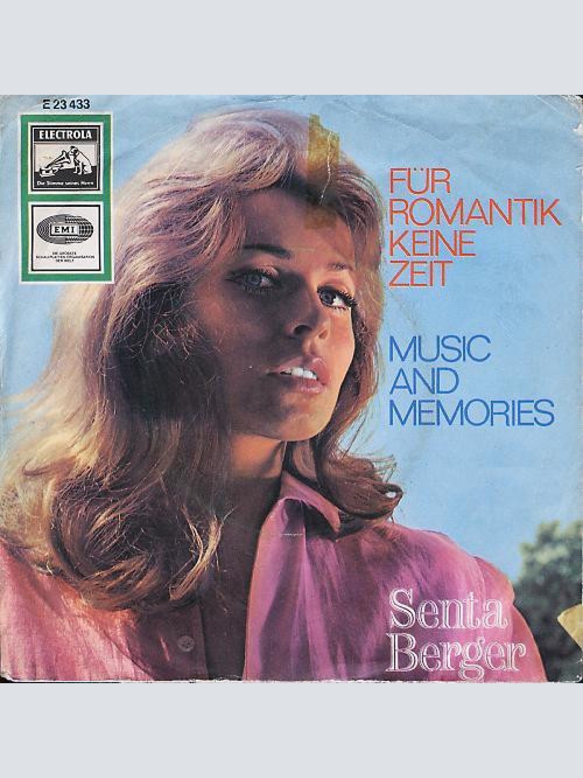 Vinyl / Senta Berger - Für Romantik Keine Zeit / Music And Memories