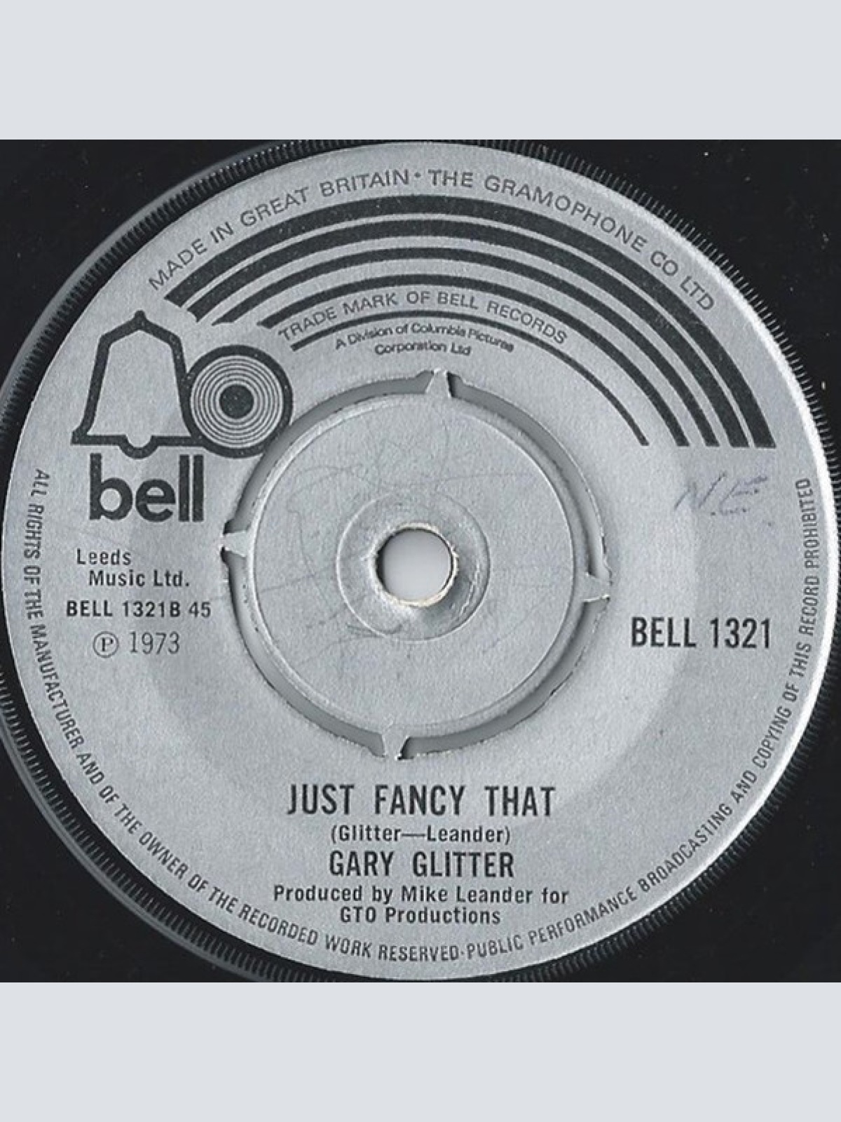 Vinyl / Gary Glitter - I'm The Leader Of The Gang (I Am!)