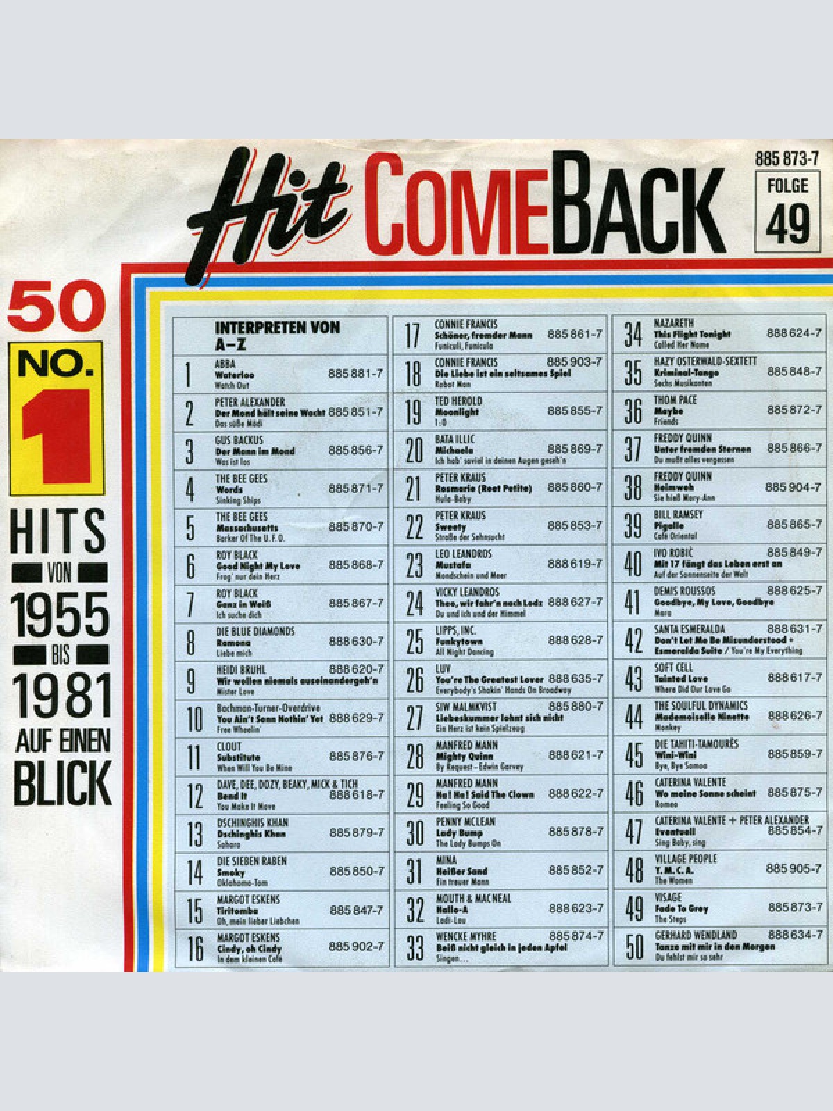 Vinyl / Visage - Fade To Grey