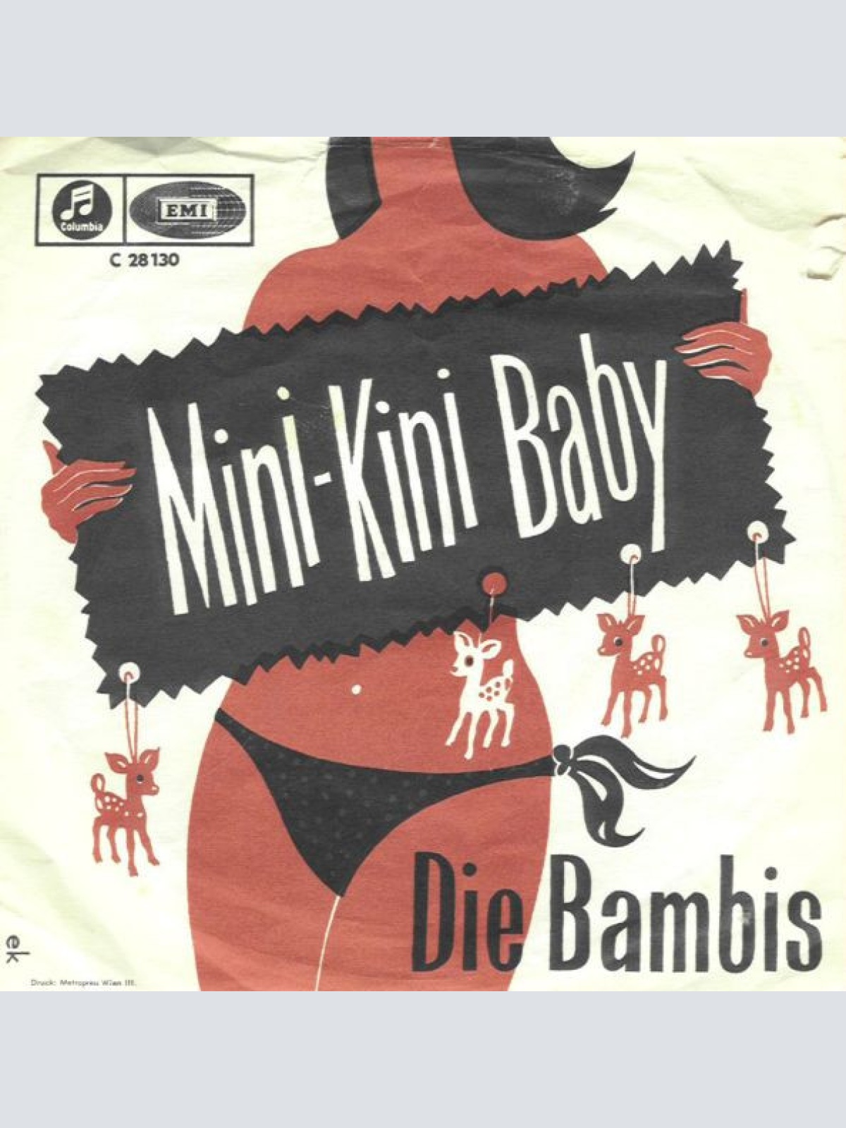 Vinyl / Die Bambis - Melancholie / Mini-Kini Baby