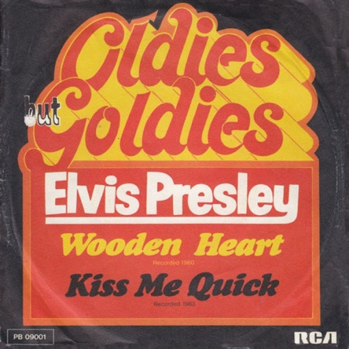 Vinyl / Elvis Presley - Wooden Heart / Kiss Me Quick