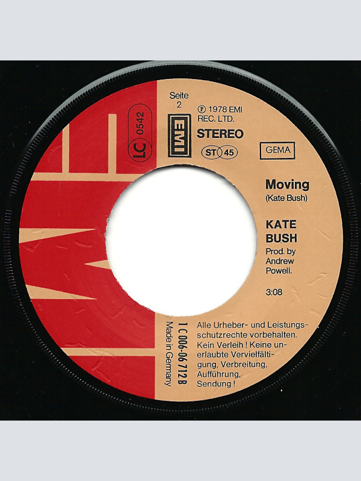 Vinyl / Kate Bush - The Man With The Child In His Eyes