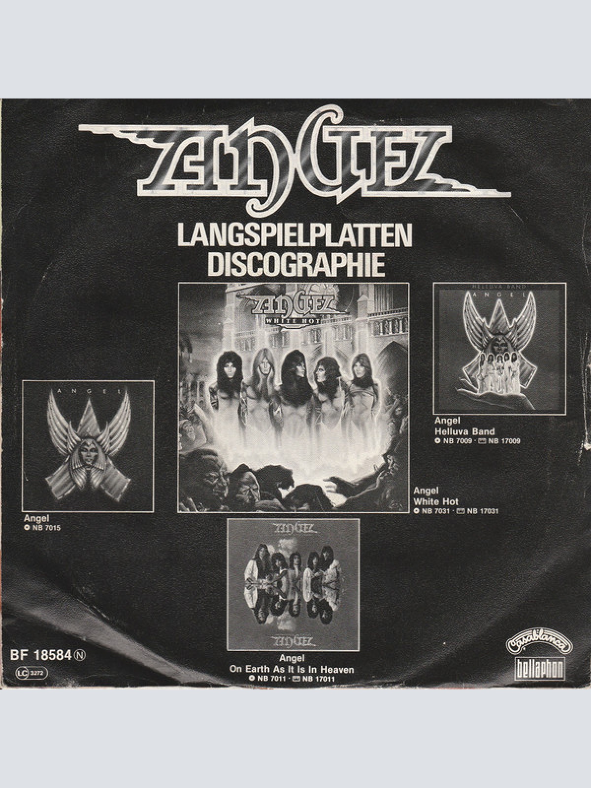 Vinyl / Angel (24) - Flying With Broken Wings