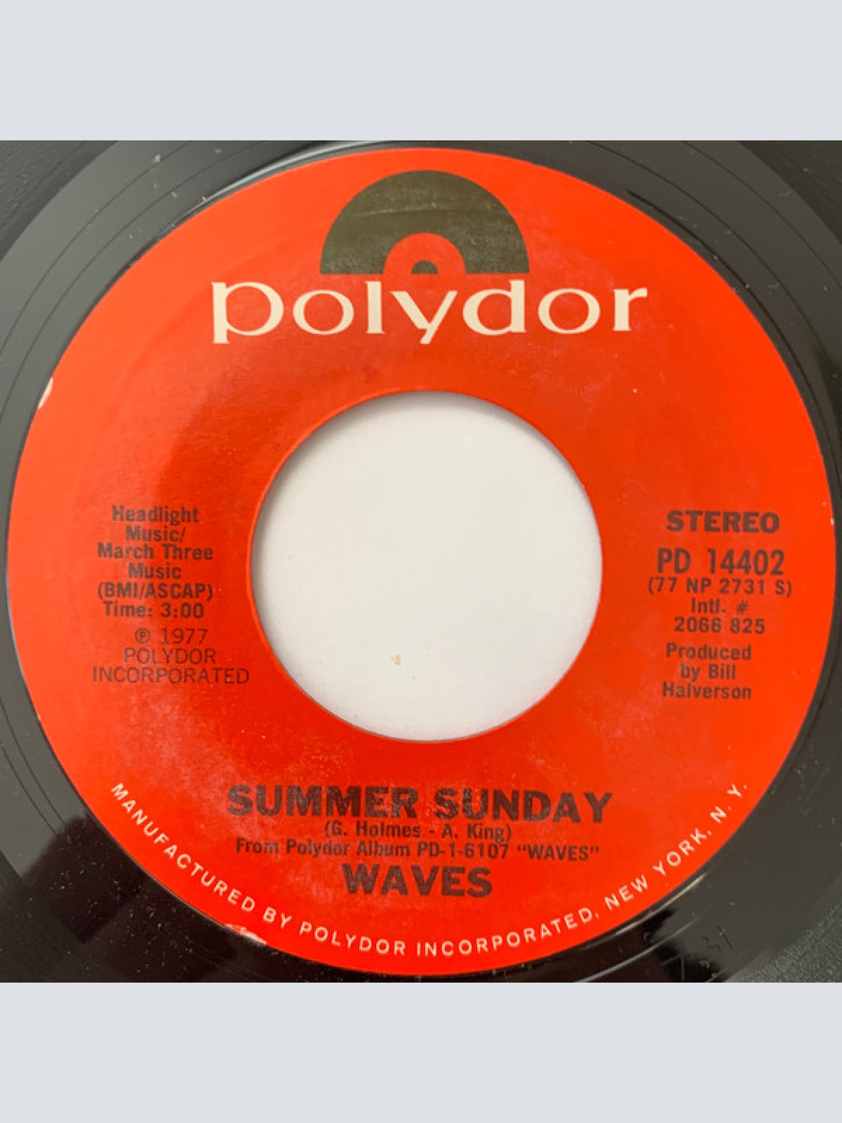 Vinyl / Waves (11) - Take Me There / Summer Sunday