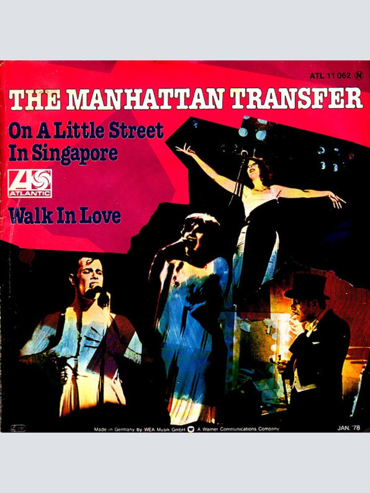 Vinyl / The Manhattan Transfer - On A Little Street In A Singapore / Walk In Love