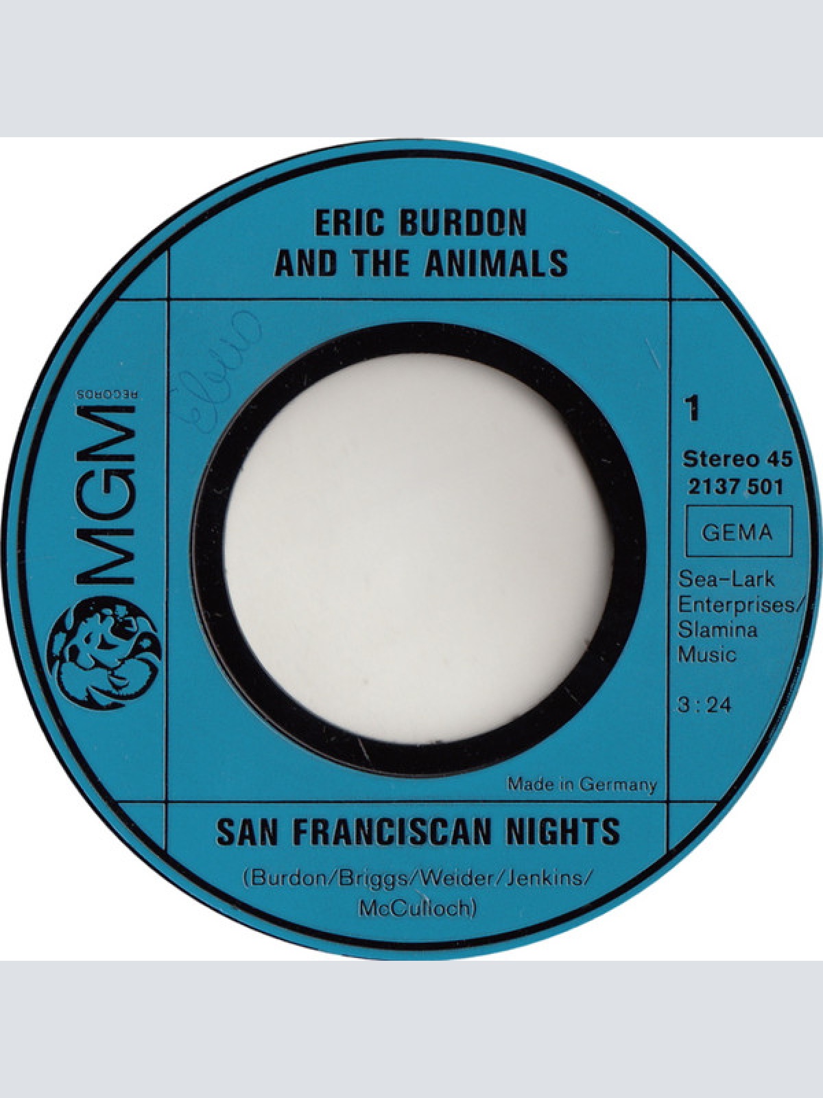 Vinyl / Eric Burdon And The Animals* - Die Grossen Vier Von Eric Burdon And The Animals