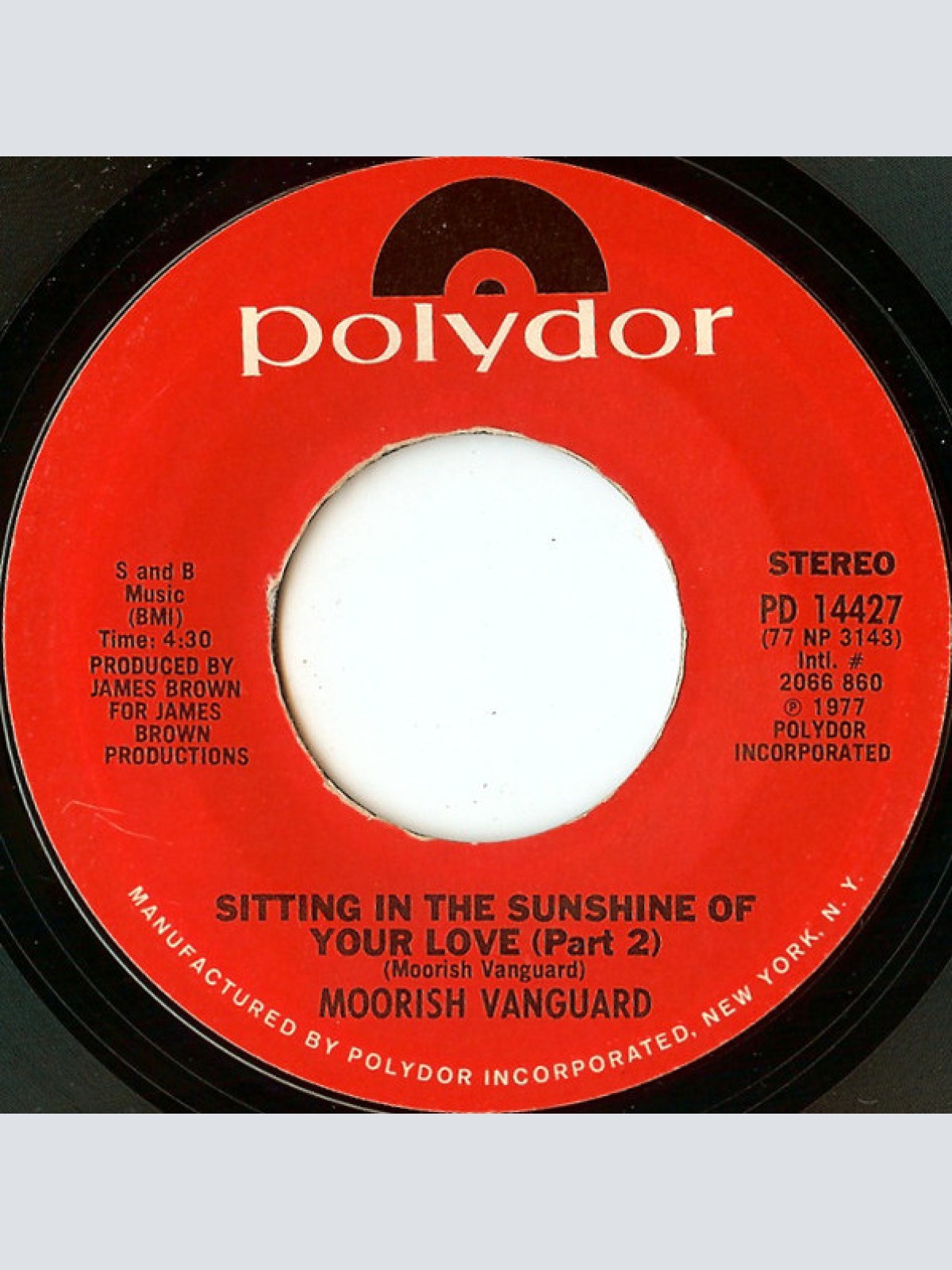 Vinyl / Moorish Vanguard - Sitting In The Sunshine Of Your Love