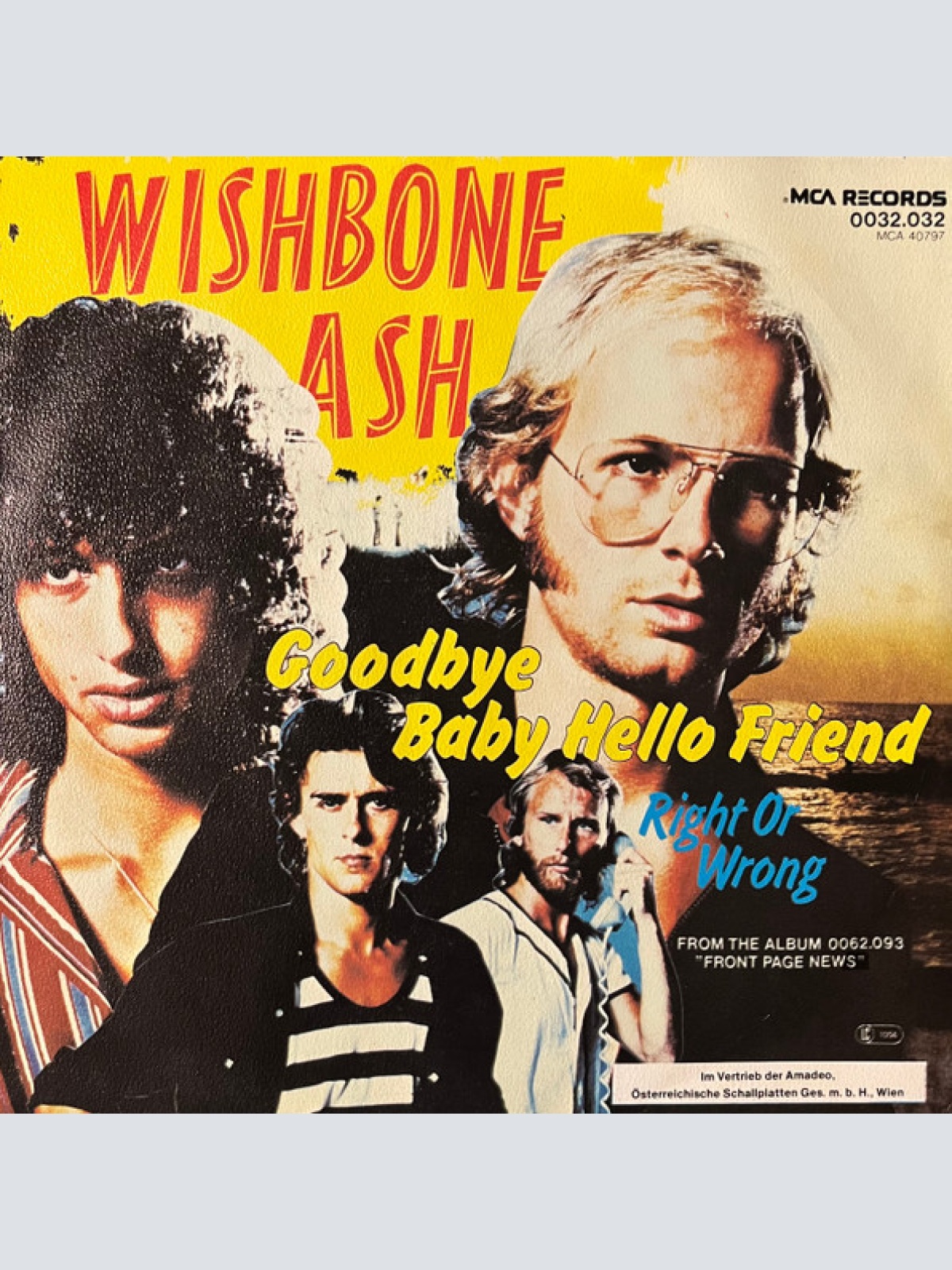 Vinyl / Wishbone Ash - Goodbye Baby Hello Friend