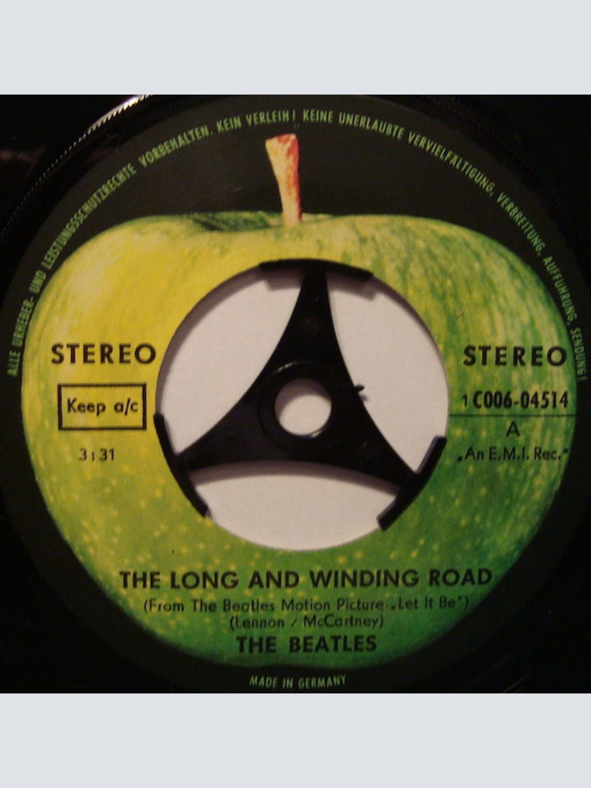 Vinyl / The Beatles - The Long And Winding Road / For You Blue