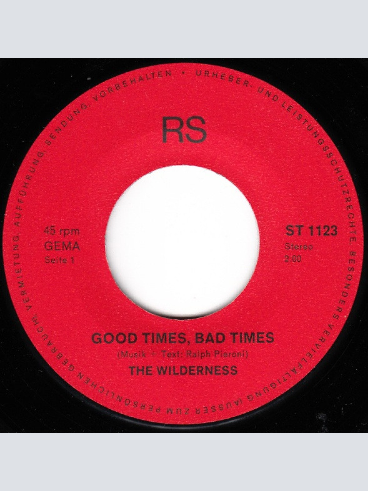Vinyl / Various - Good Times, Bad Times/Stop! Where You Are