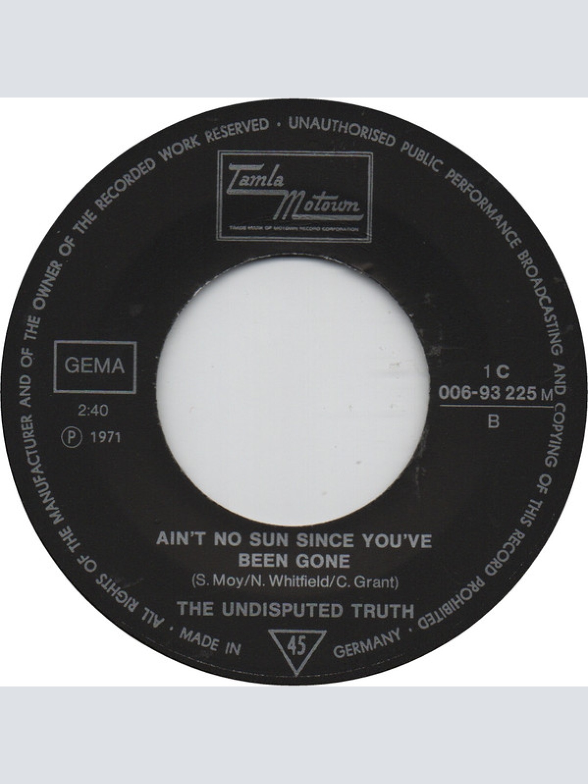 Vinyl / The Undisputed Truth - You Make Your Own Heaven And Hell Right Here On Earth