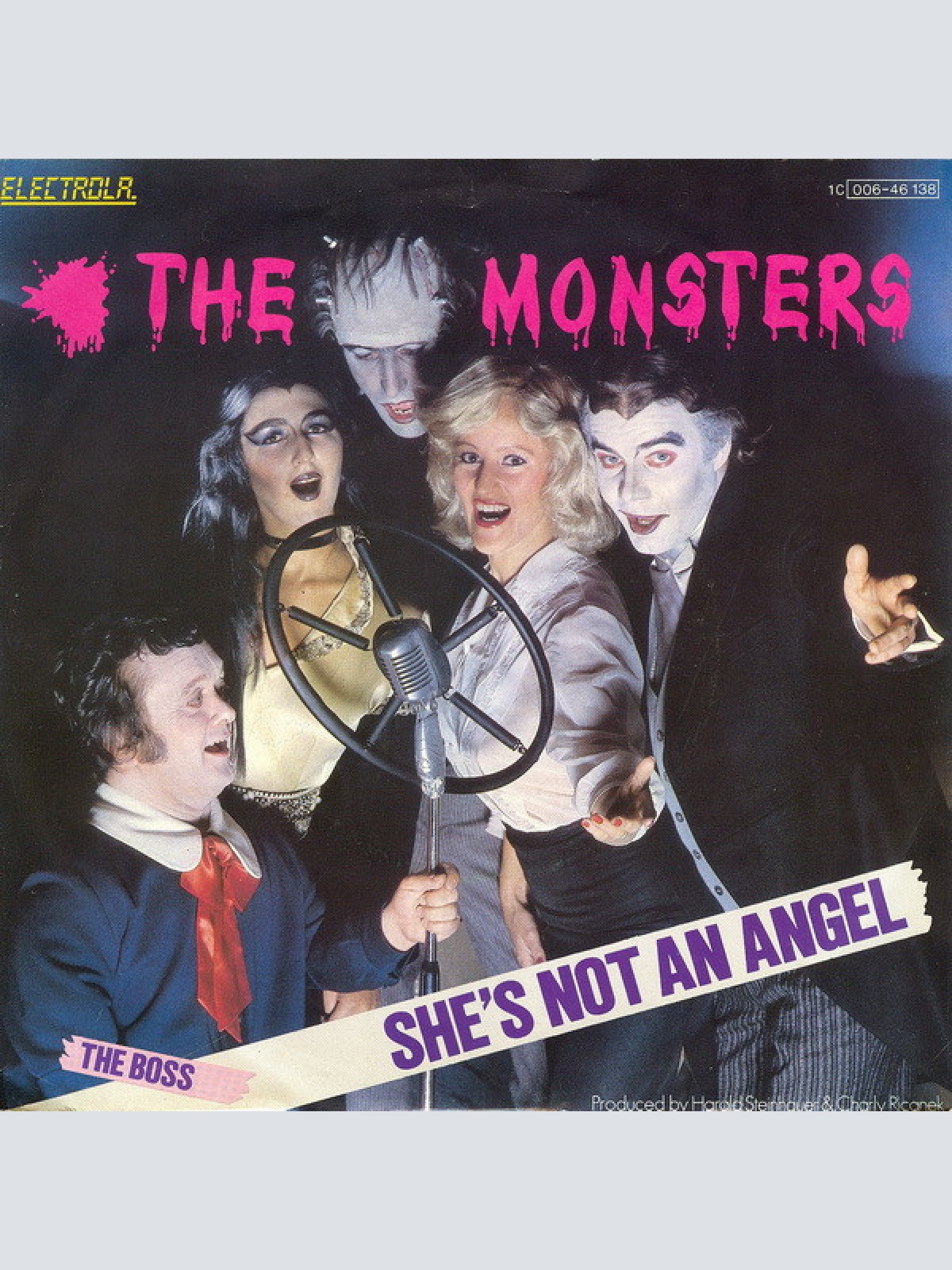Vinyl / The Monsters (4) - She's Not An Angel