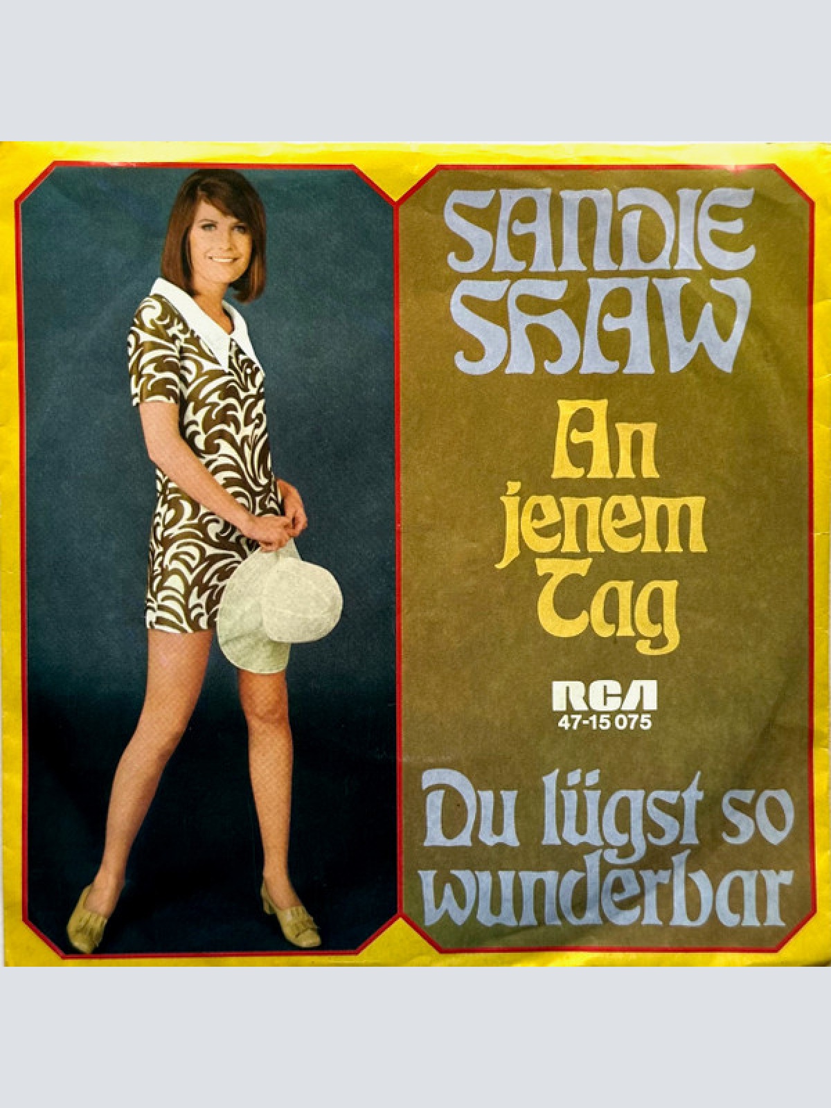 Vinyl / Sandie Shaw - An Jenem Tag / Du Lügst So Wunderbar
