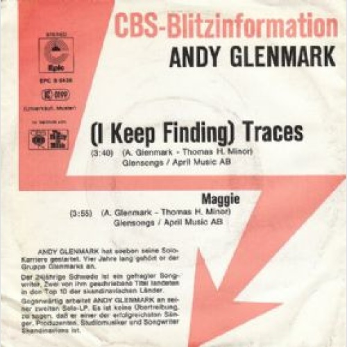 Vinyl / Andy Glenmark* - (I Keep Finding) Traces