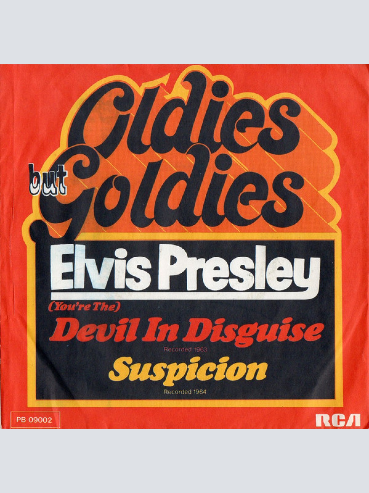 Vinyl / Elvis Presley - (You're The) Devil In Disguise / Suspicion