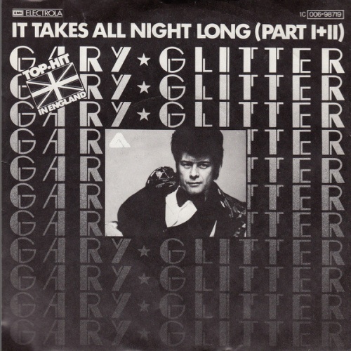 Vinyl / Gary Glitter - It Takes All Night Long