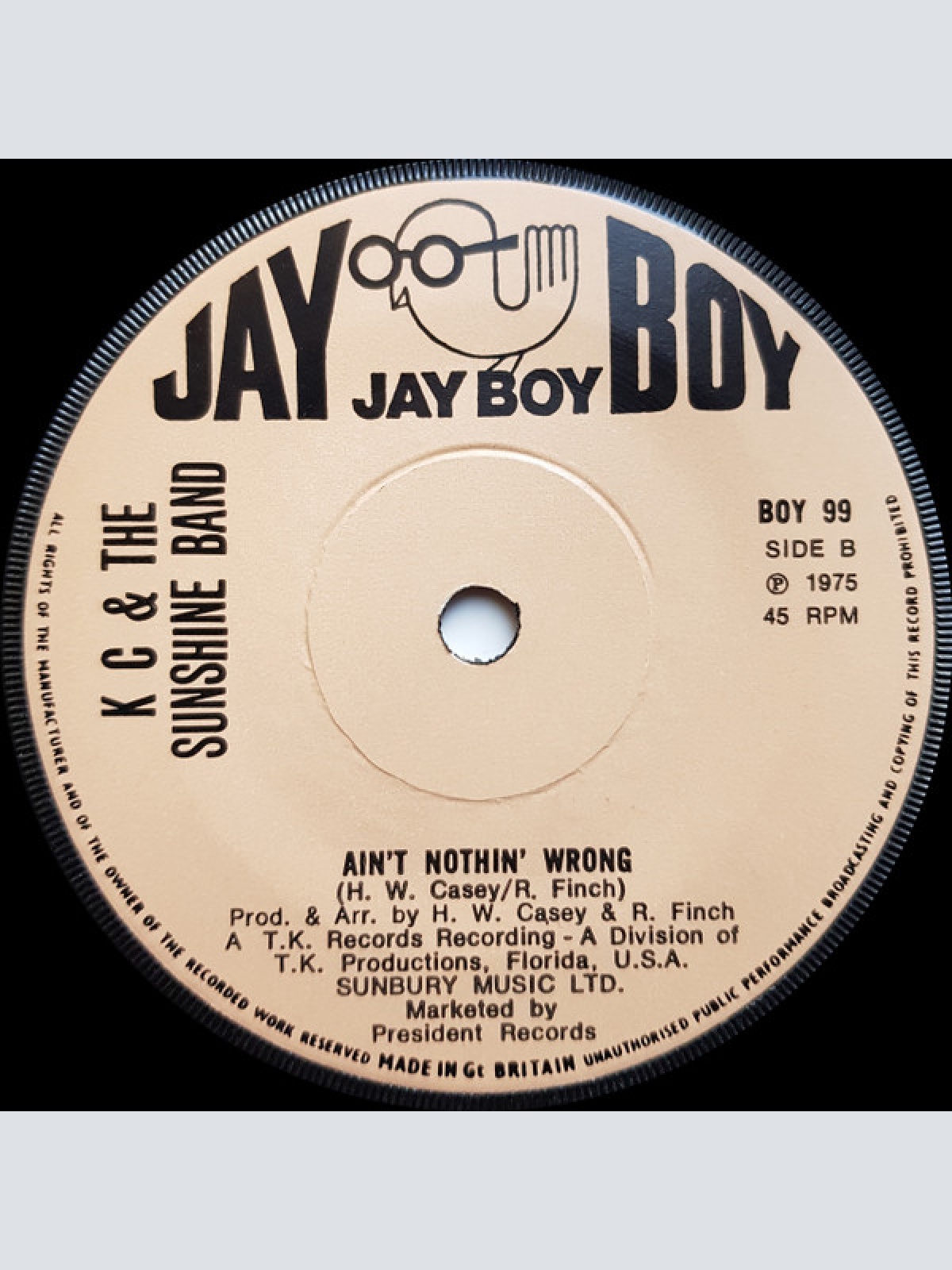 Vinyl / K C & The Sunshine Band* - That's The Way (I Like It)