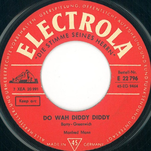 Vinyl / Manfred Mann - Do Wah Diddy Diddy / What You Gonna Do?