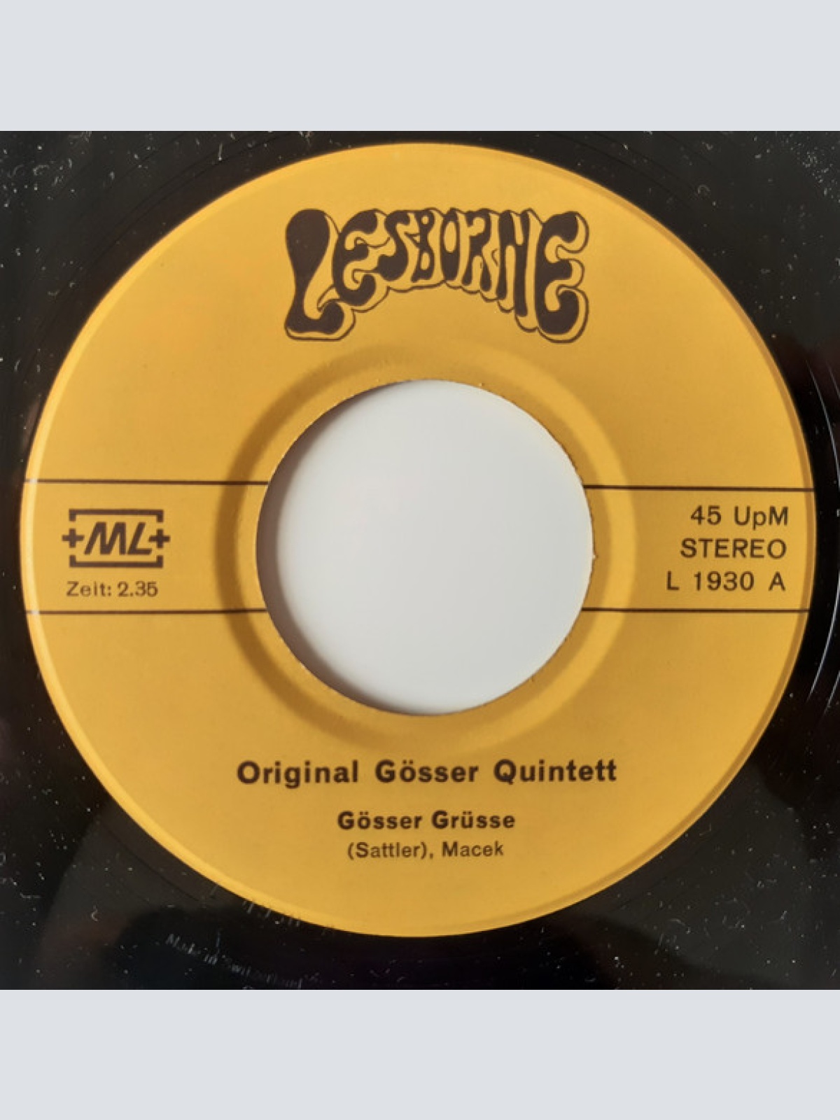 Vinyl / Orig. Gösser Quintett - Gösser Grüsse