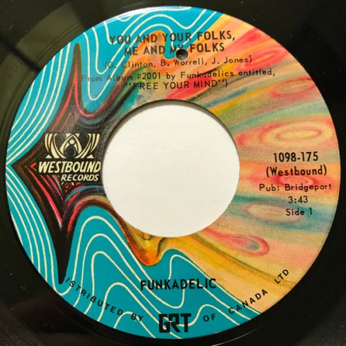 Vinyl / Funkadelic - You And Your Folks, Me And My Folks / Funky Dollar Bill