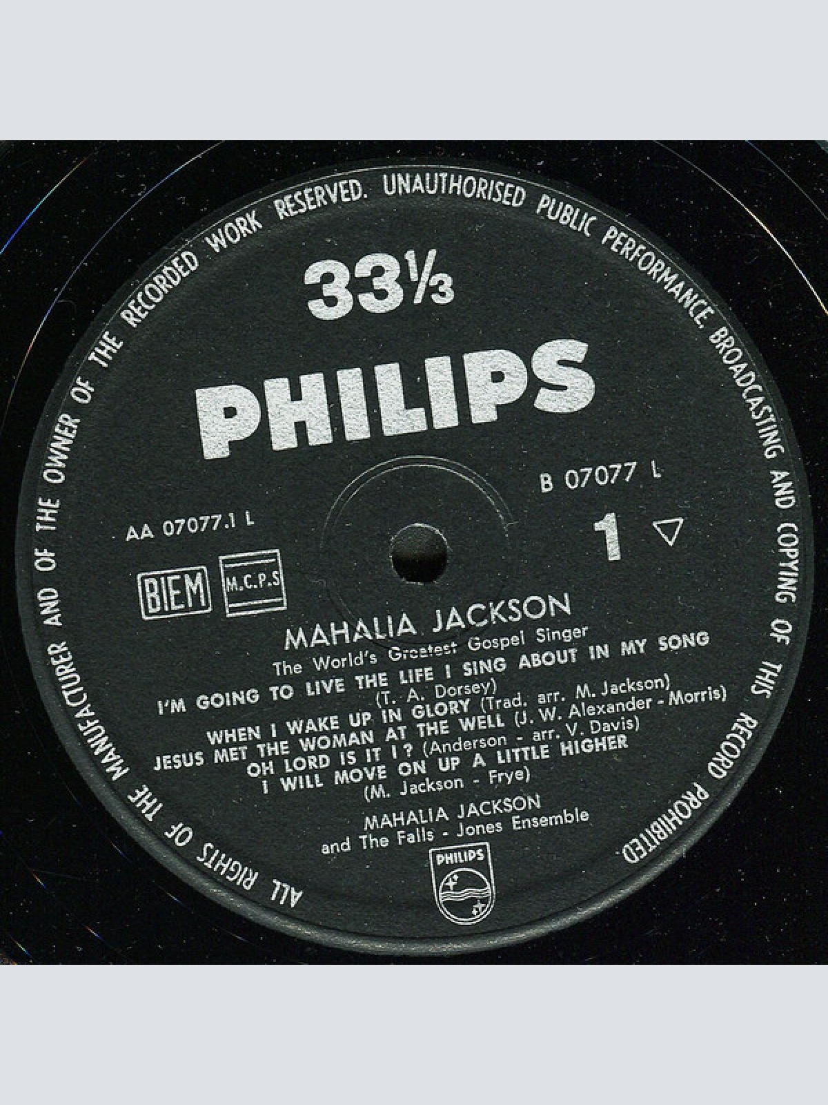 Vinyl / Mahalia Jackson - Mahalia Jackson - The World's Greatest Gospel Singer