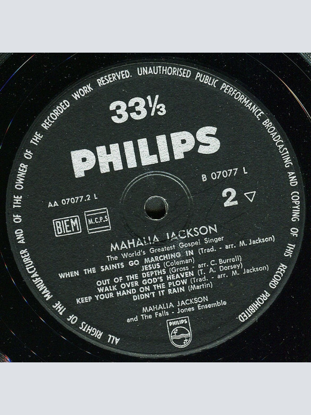 Vinyl / Mahalia Jackson - Mahalia Jackson - The World's Greatest Gospel Singer