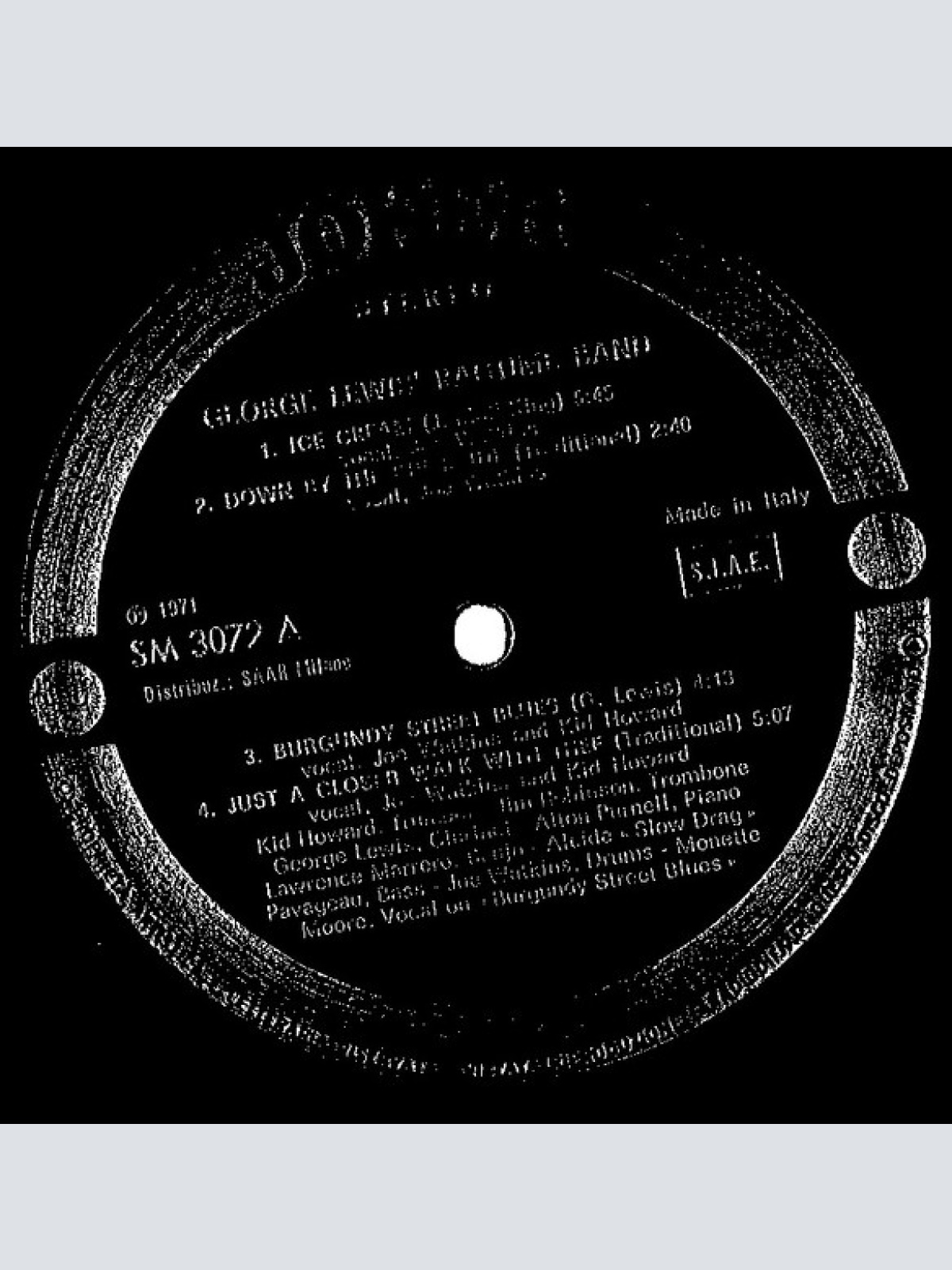 Vinyl / George Lewis' Ragtime Band - George Lewis' Ragtime Band